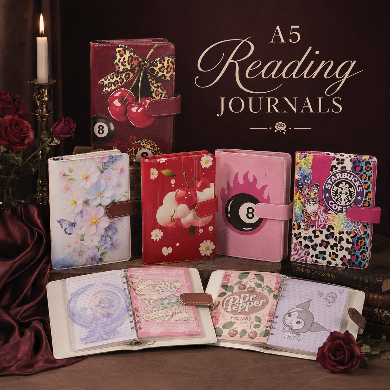 A5 Reading Binder — Mystery Vibe Pick
