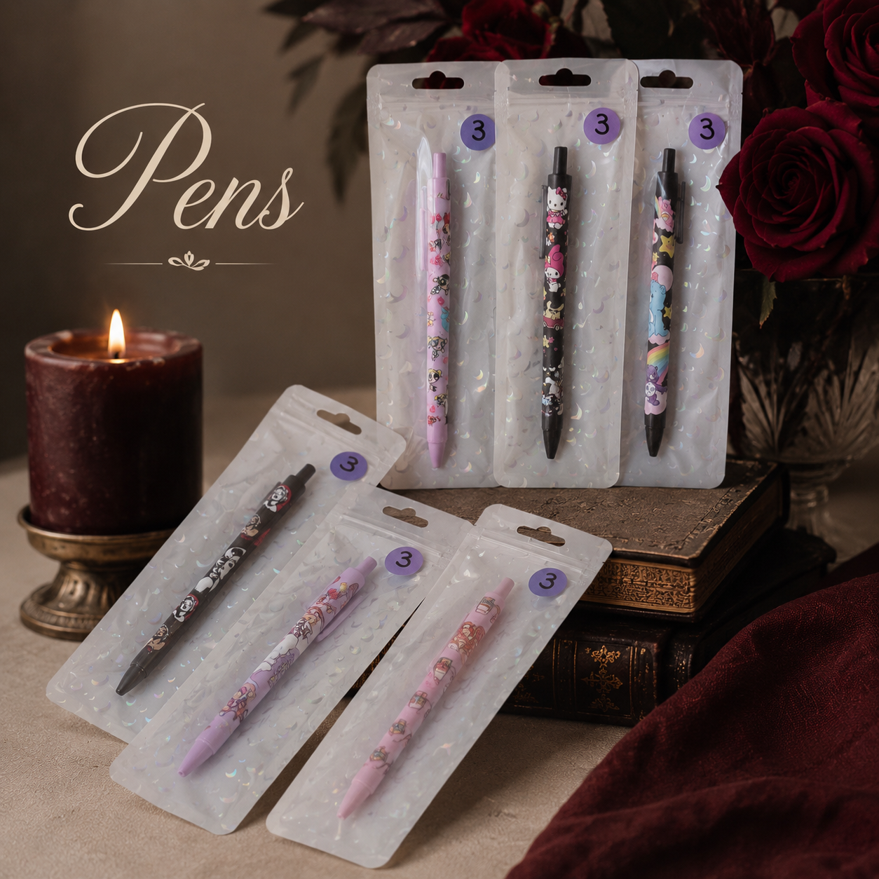 Character Pens — Market Exclusive